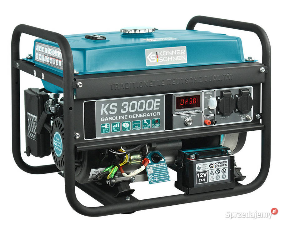 AGREGAT 3KW DAEWOO KONNER BENZYNA LPG AVR INV Ruda Śląska sprzedam