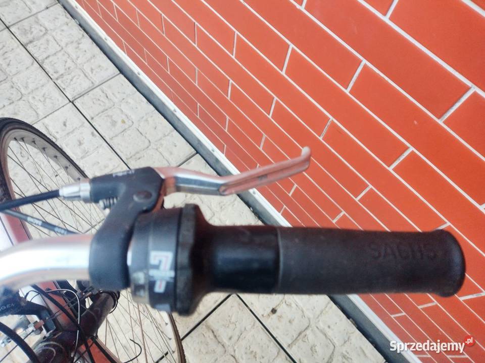 rower damka FIOLETOWA HERCULES koła 28 Wrocław sprzedam