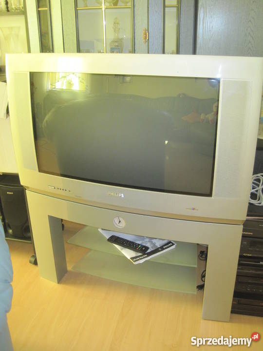 Telewizor 32 cale Philips +stolik pod telewizor z zegarkiem