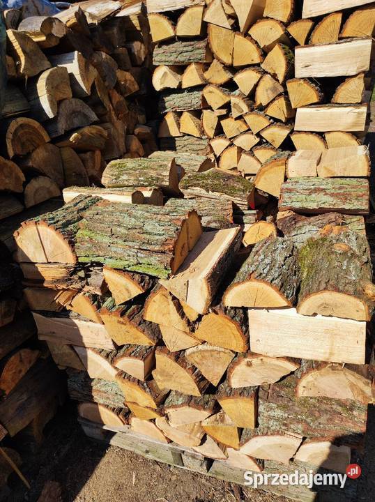 Łupanie rąbanie drewna u klienta Murowana Goślina