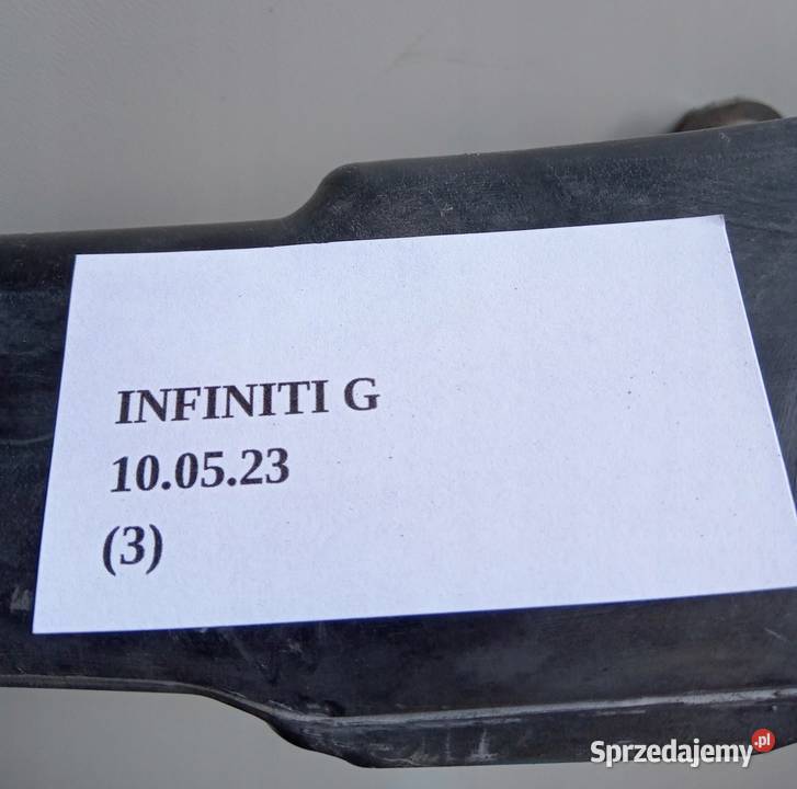 REZONATOR POWIETRZA PRAWY INFINITI G35 G37 G25 Nowy Tomyśl sprzedam