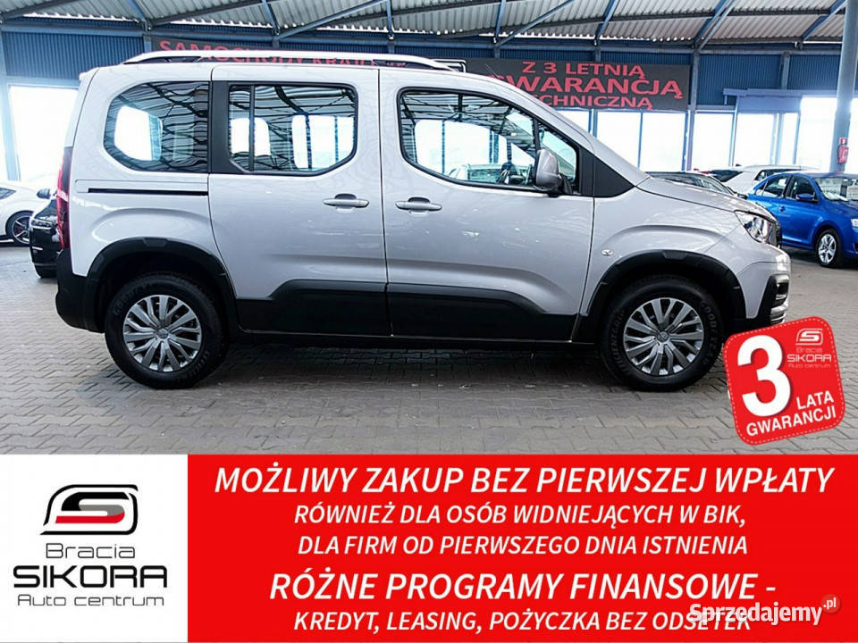Peugeot RIFTER 130 ALLURENAVI2xKlima GWARANCJA Mysłowice