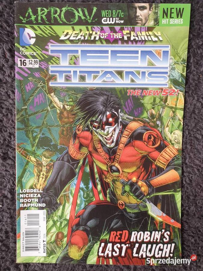 Teen Titans zestaw 9 komiksów DC USA Komiksy Książki i Podręczniki Gdynia sprzedam