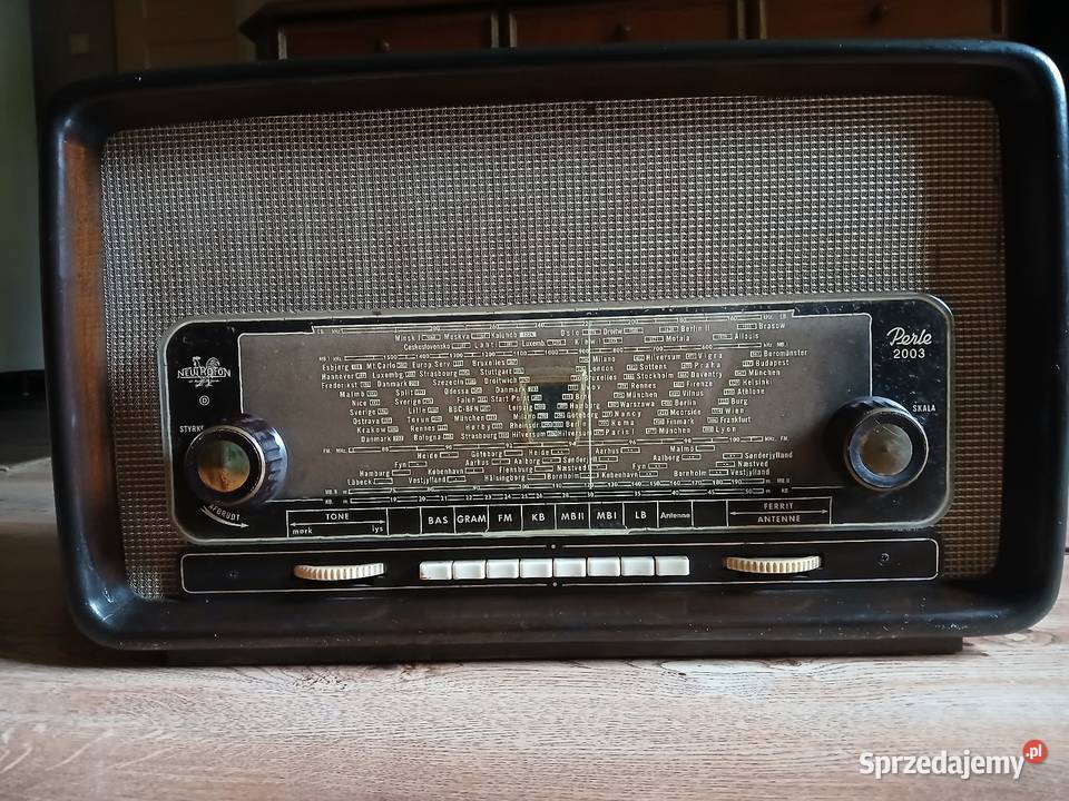 Stare radio lampowe Audio Kraków sprzedam