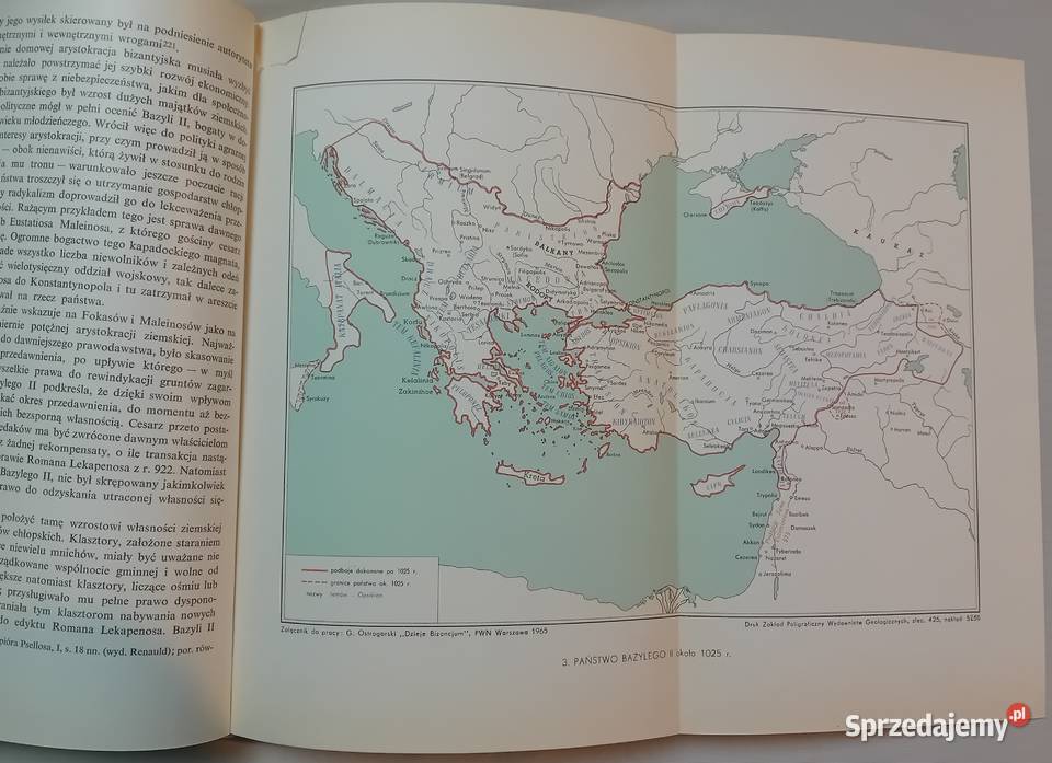 Georg Ostrogorski Dzieje Bizancjum PWN 1967 r Koźminek sprzedam