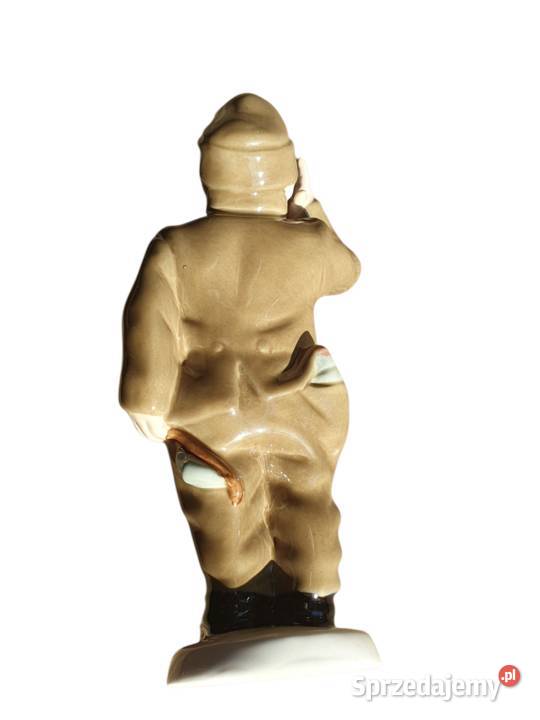 Stara porcelanowa figurka dobrego wojaka Szwejka Cieszyn