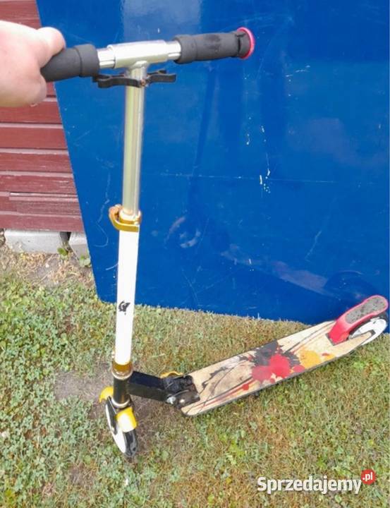 Hulajnoga dziecieca używana sprawna tanio Oborniki sprzedam