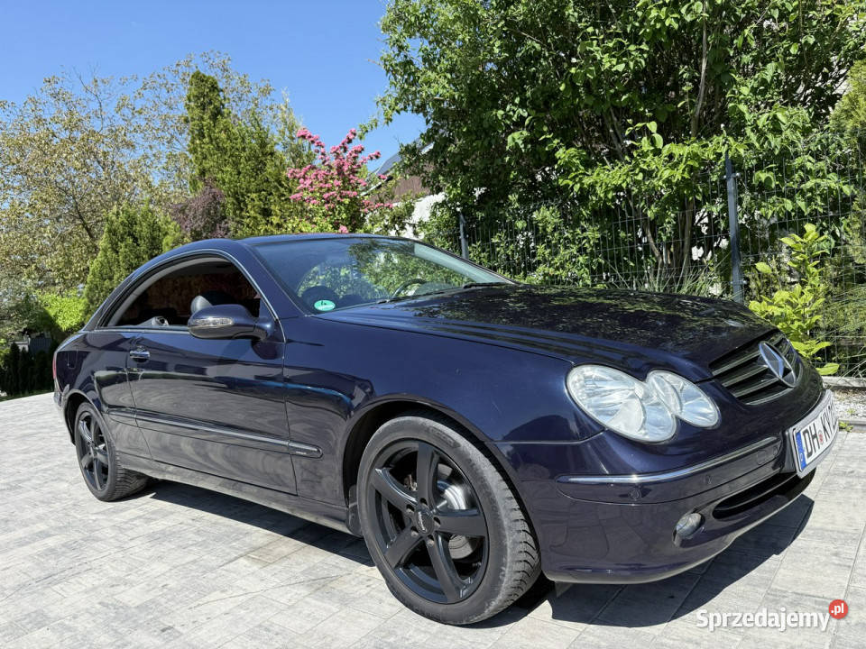 Mercedes CLK 200 zadbana 100 oryginalny przebieg ABS