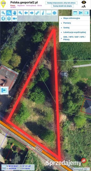 Działka budowlana Częstochowa Wyczerpy