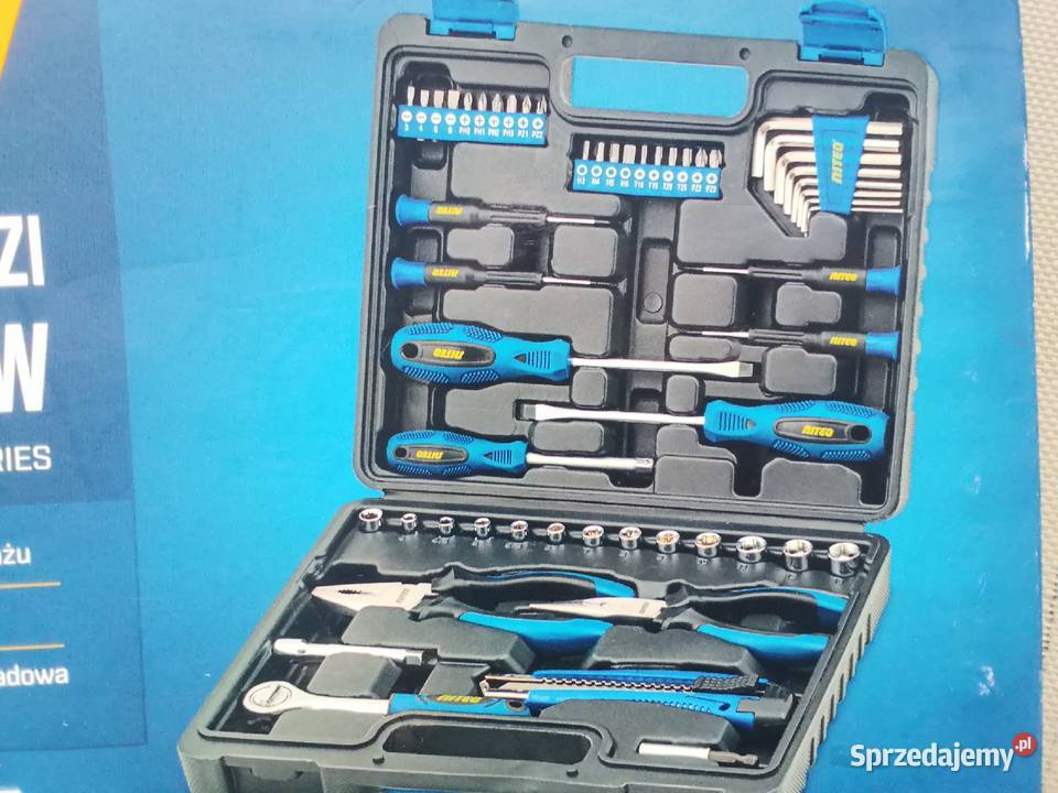 Zestaw narzędzi i akcesoriów 55szt w walizce Nowy nieużywany