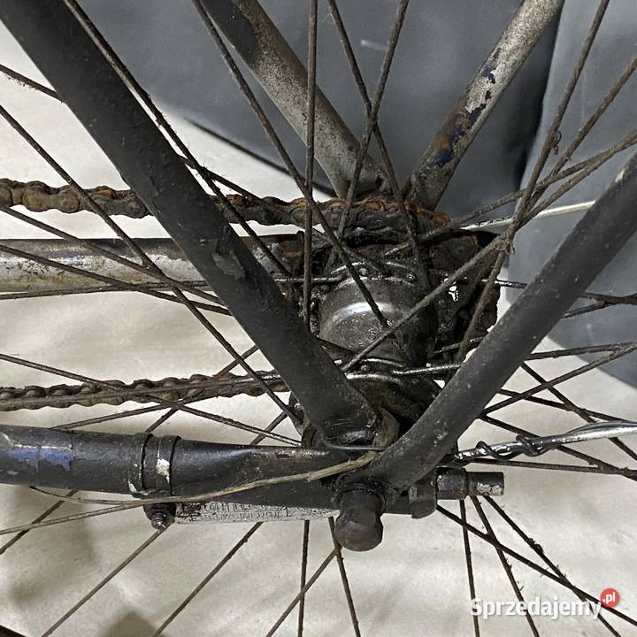 Zabytkowy rower Rabeneick Budno