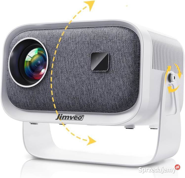 Mini PROJEKTOR z WiFi BLUETOOTH JIMVEO E18 1080p Myszyniec