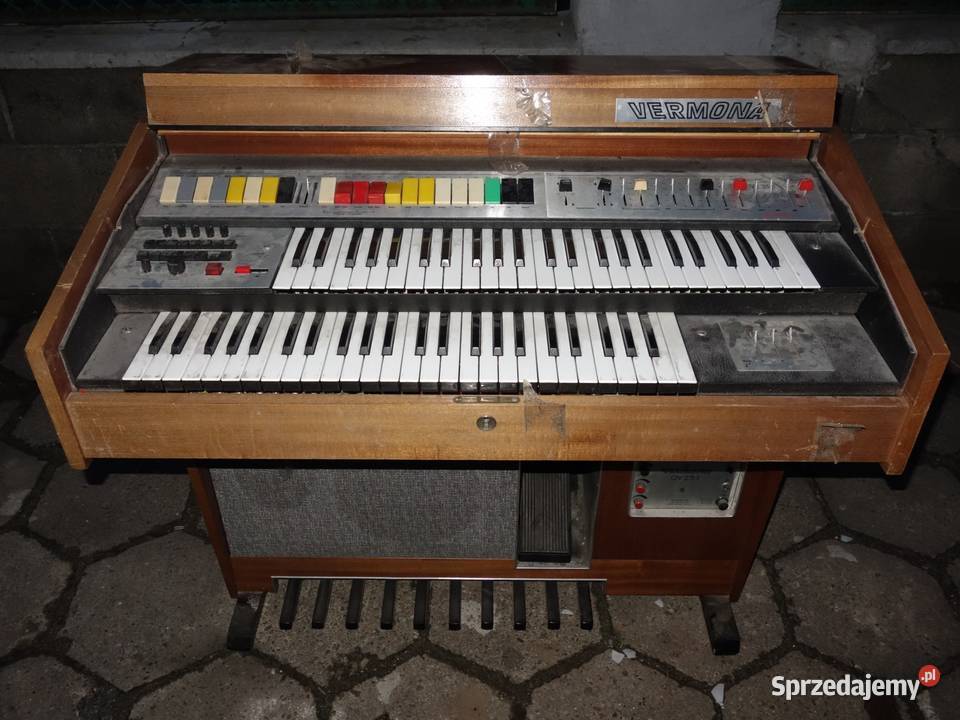 Organy elektroniczne VERMONA OV 251 z ET62 i ER9 Tarnowskie Góry sprzedam
