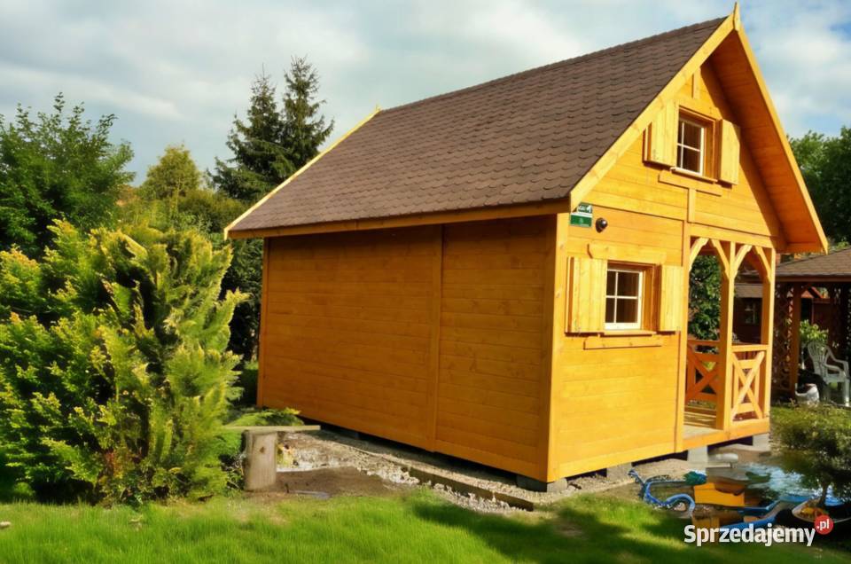 Domek drewniany Drewnolandia 500 x 400 Chełm Żarski