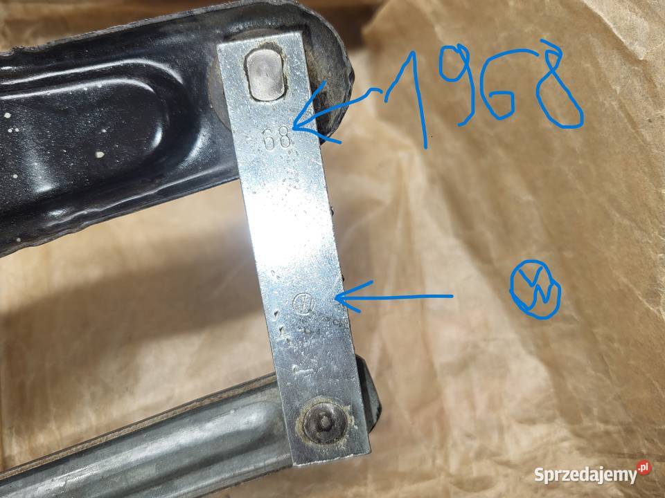 VW Bus T2a Ogórek Mechanizm i silnik wycieraczek Piaseczno