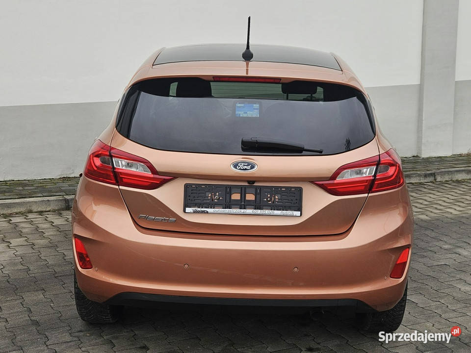 Ford Fiesta Titanium Panorama Kamera Ledy Mk8 czujnik martwego pola Fiesta śląskie Rybnik