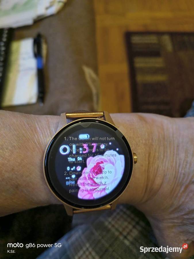 Smart watch model i180 złoty Wałcz