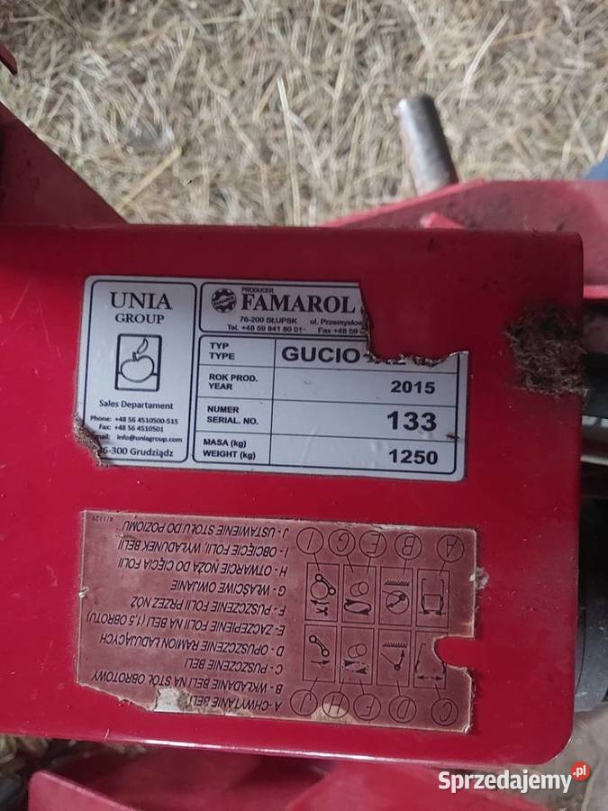 Sprzedam owijarke podlaskie Wólka Zaleska