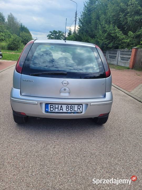 Oper corsa 2004 5drzwi wspomaganie Polski salon benzyna podlaskie Hajnówka sprzedam