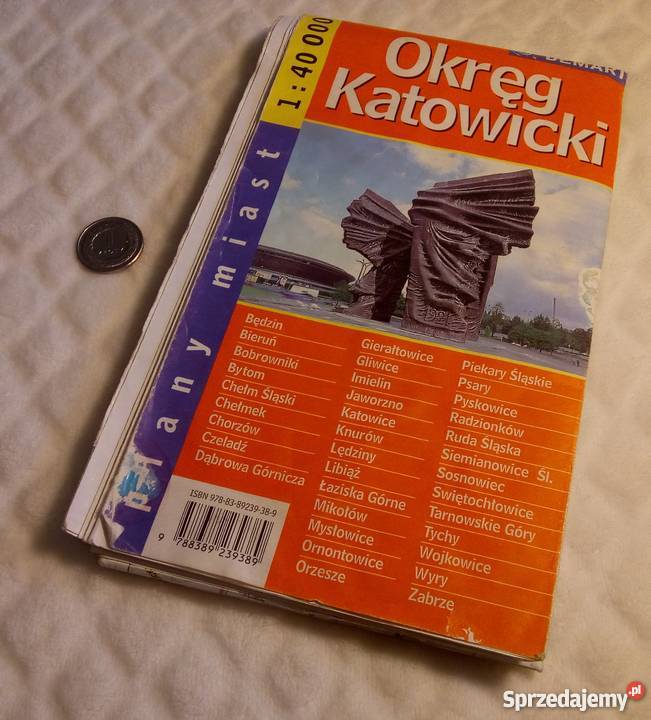 Stara Mapa okręg Katowic 2007 Rogoźnik