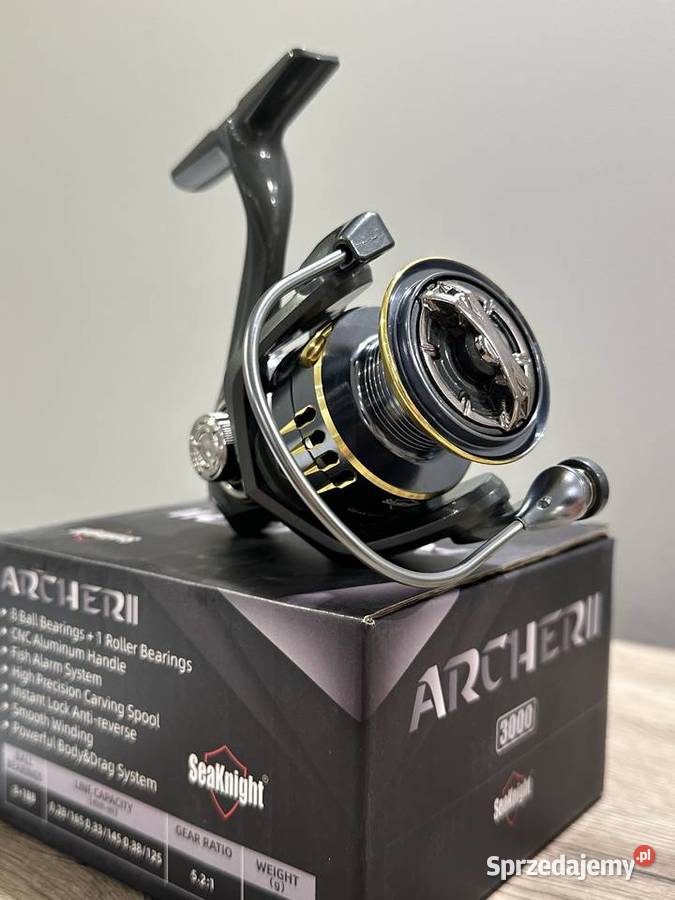 Kołowrotek spinningowy Sea Knight 3000 plecionka