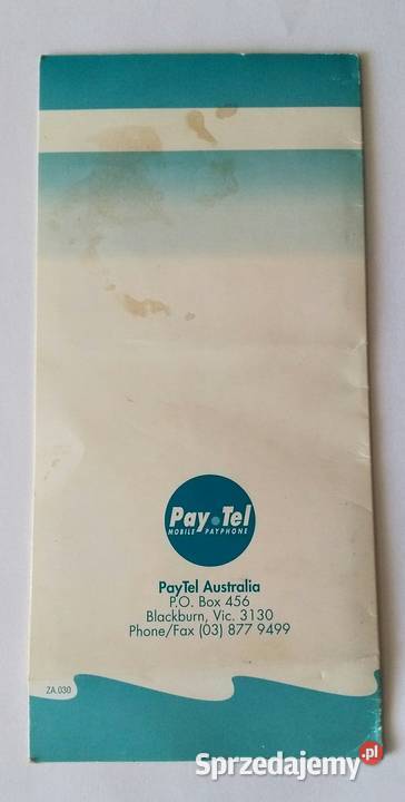 Karty telefoniczne kolekcjonerskie Australia Pocztówki i karty telefoniczne śląskie Blachownia