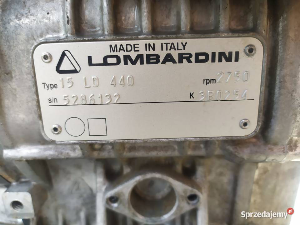 Silnik Lombardini 15LD440 remoncie Bomag