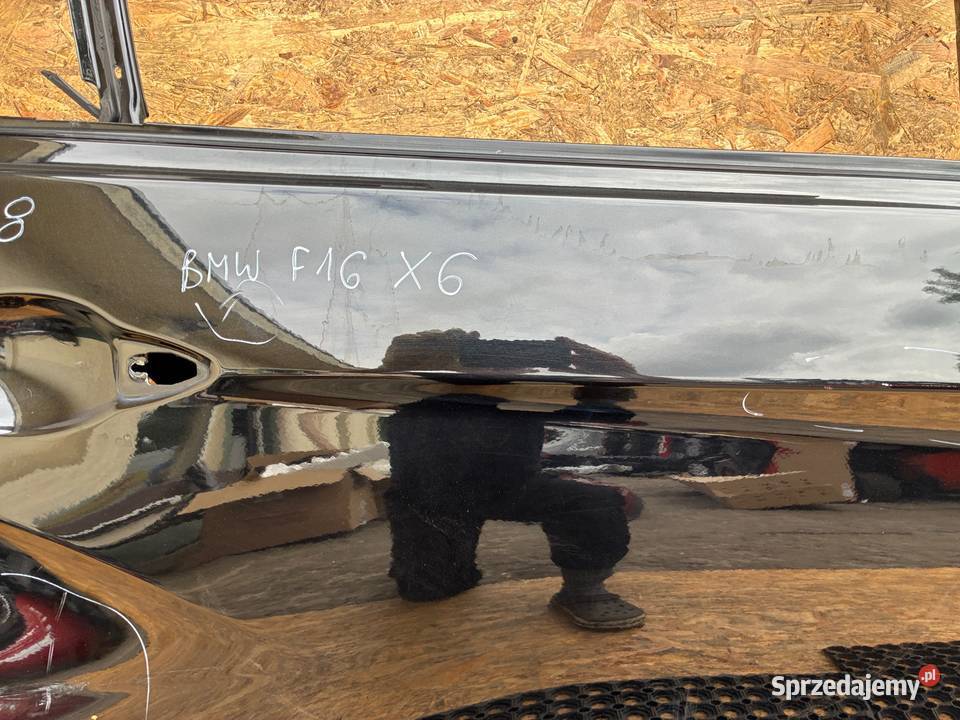 BMW F16 x6 DRZWI TYŁ TYLNIE PRAWE PRAWY Motoryzacja