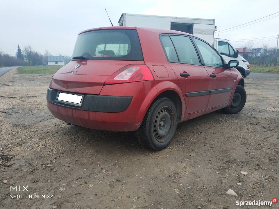 Renault Megane 2 uszkodzony silnik
