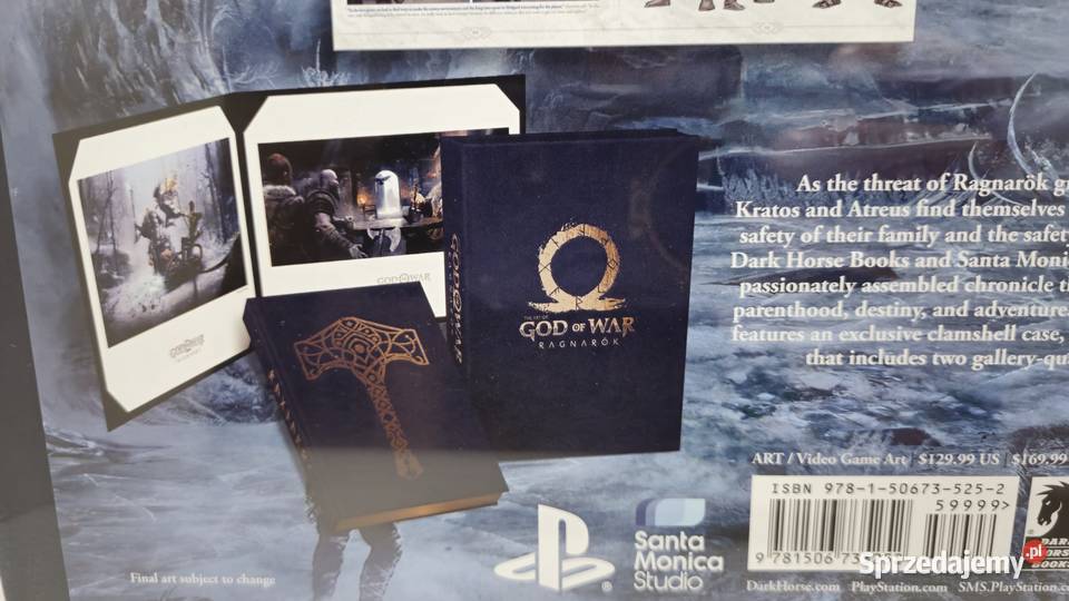 The Art Of God Of War Ragnarok Deluxe Edition Wrocław