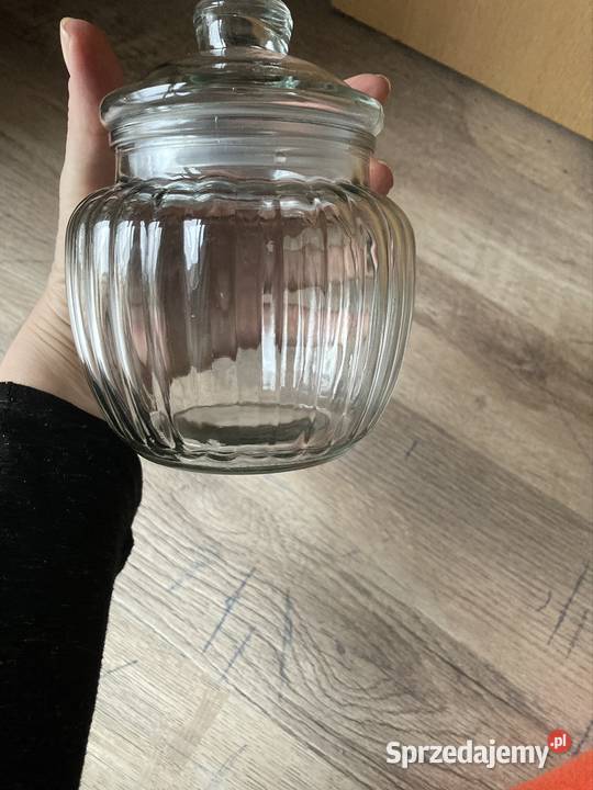 Słoik pojemnik szklany z przykrywką Warszawa