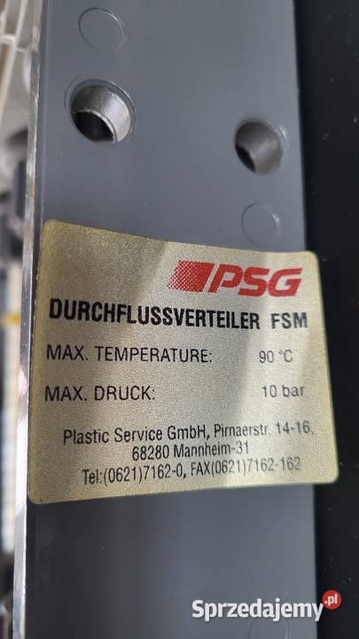 Rotametr 8 sekcji przepływomierz regulator