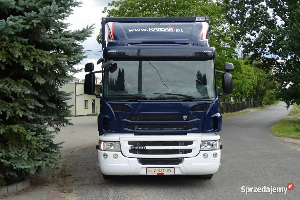 Scania P250 Euro 6 Firanka winda klapa poduszki mazowieckie