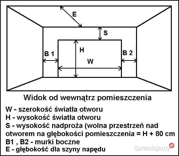 Bramy przemysłowe segmentowe do hali metal Gorzów Wielkopolski