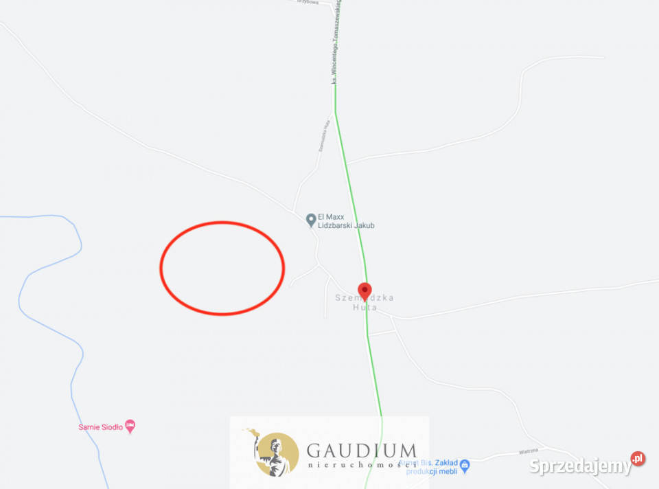 Działka budowlana Kaszuby super komunikacja Szemudzka Huta