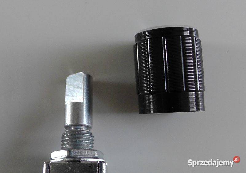 Pokrętło nasadka na potencjometr 14x15mm otwór Wrocław