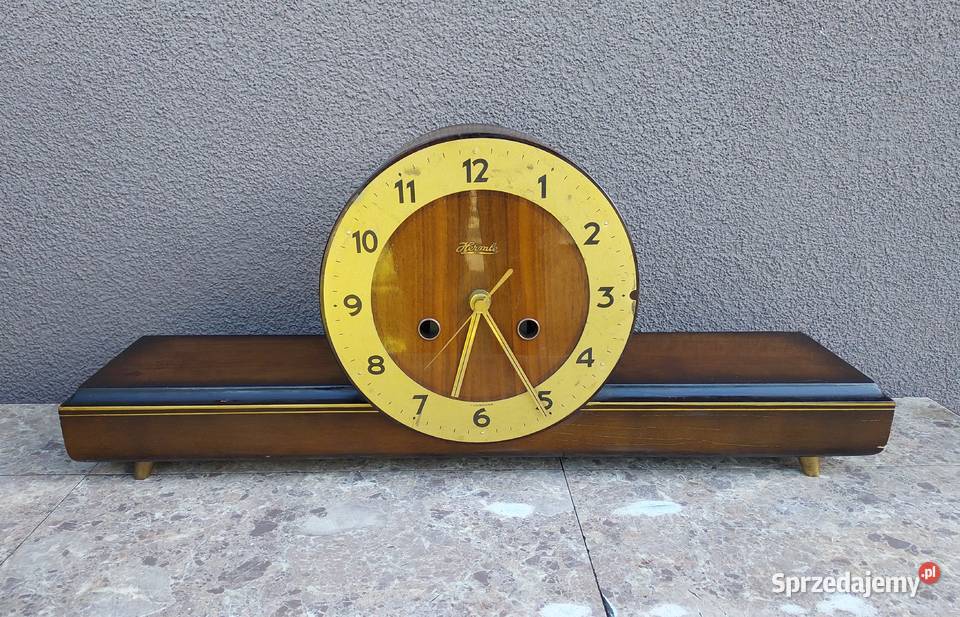 Zegar bufetowy kominkowy kwarcowy na baterie Tczew