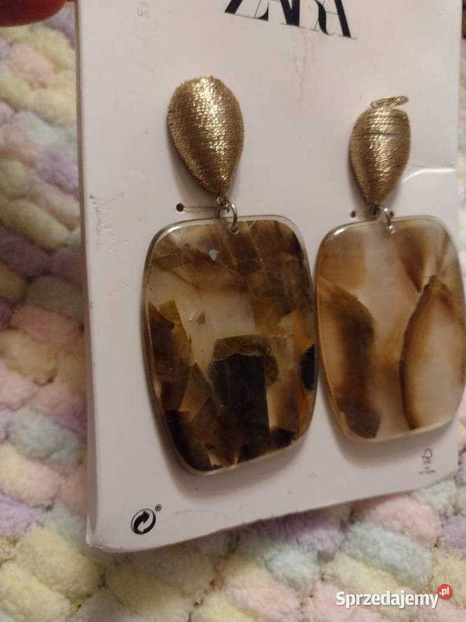ZARA Duże kolczyki z Madrytu NOWE Kraków