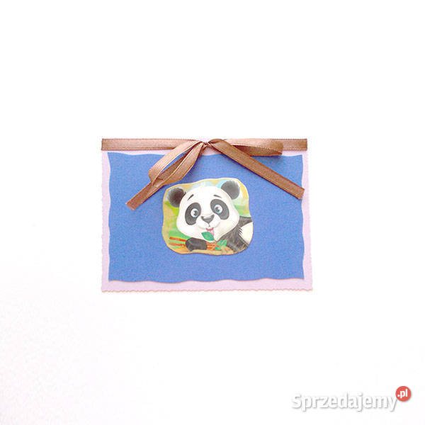 fajne kartki ze zwierzętami panda kartka Opole