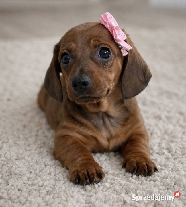 Śliczna suczka ruda miniaturka Kraków