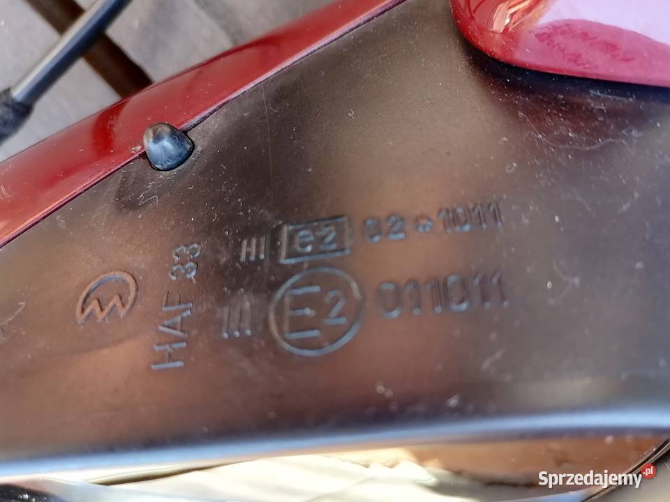 Lusterko prawe Peugeot 807 Rok produkcji 2007