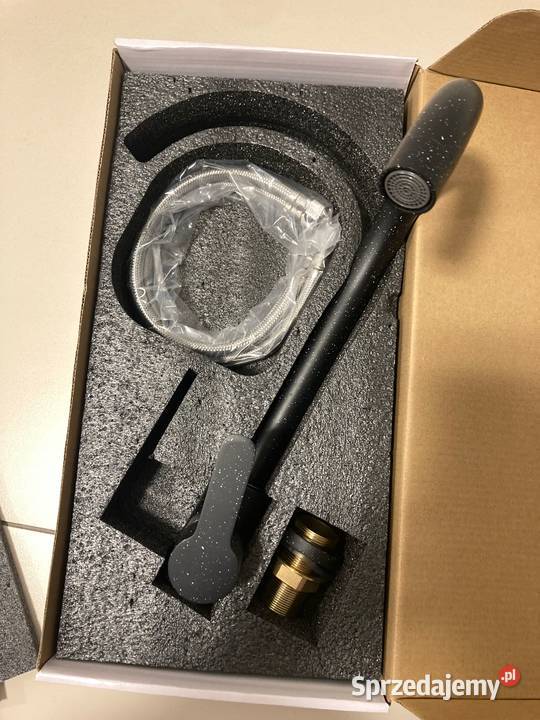 Bateria zlewozmywakowa kran kuchenny czarny Warszawa