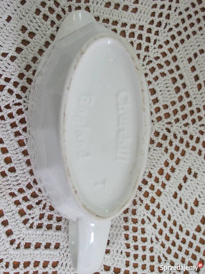 Sosjerka Churchill England biały Akcesoria kuchenne małopolskie Olkusz