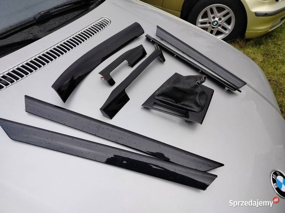 Bmw e46 sedan kombi listwy dekory czarne osobowe