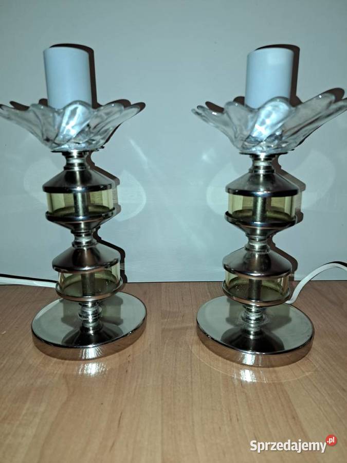 Retro lampki nocne Kamenicky Senov z 1961 roku Lubań