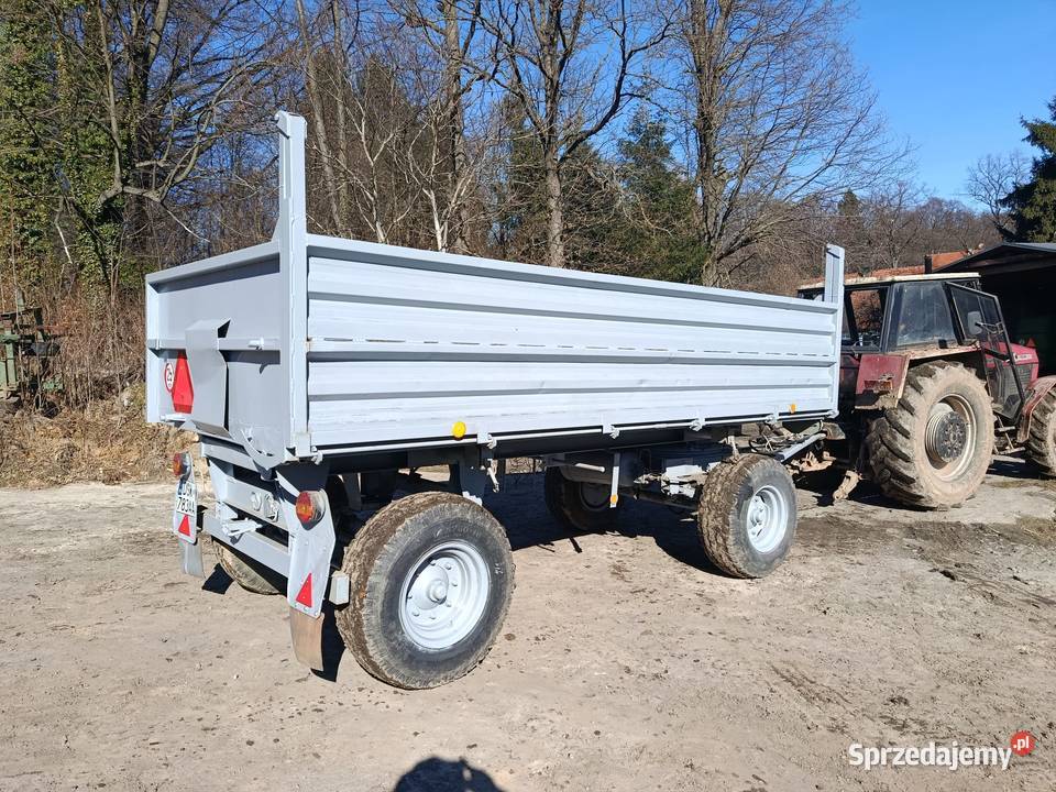 Przyczepa Czeska BSS 8T Kiper Na Dwie Strony nieuszkodzony Dobromierz