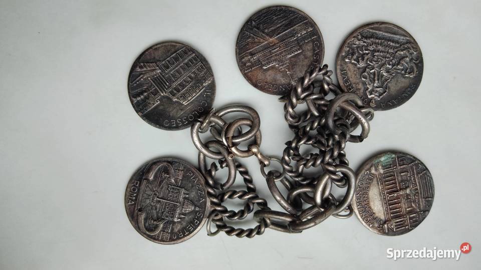 Bransoletka Vintage z motywami Rzymu Nakło nad Notecią sprzedam