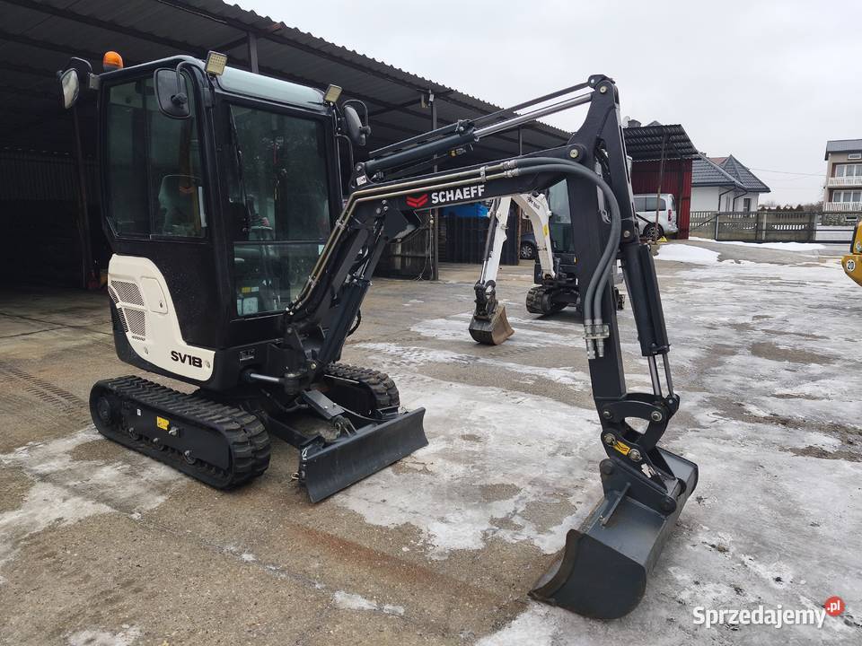 Yanmar SV18 Schaeff SV18 Minikoparka 39 mth Pozostałe Częstochowa