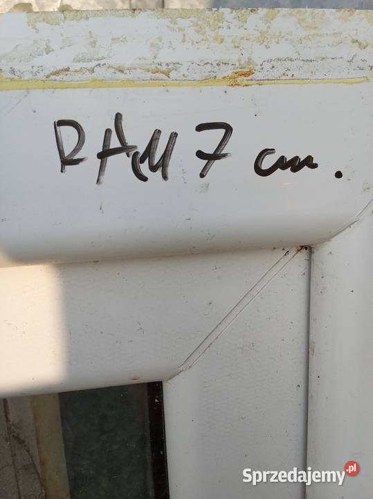 Sprzedam okno balkonowe używane 86 x 2095lewe Chełm
