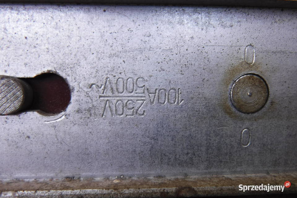 Wyłącznik łącznik pakietowy 100A 250V 500VAC typ Otwock
